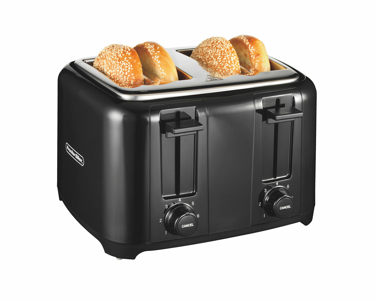 Durable Toaster 4-Slice (black)-24215