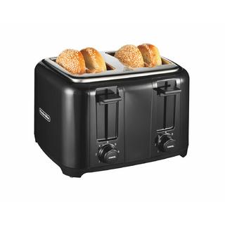 Durable Toaster 4-Slice (black)-24215