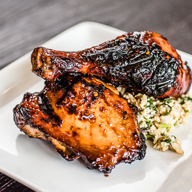 Grilled Bourbon Chicken